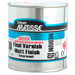 Final Varnish Matt (Turps) MM15 Matisse 500ml